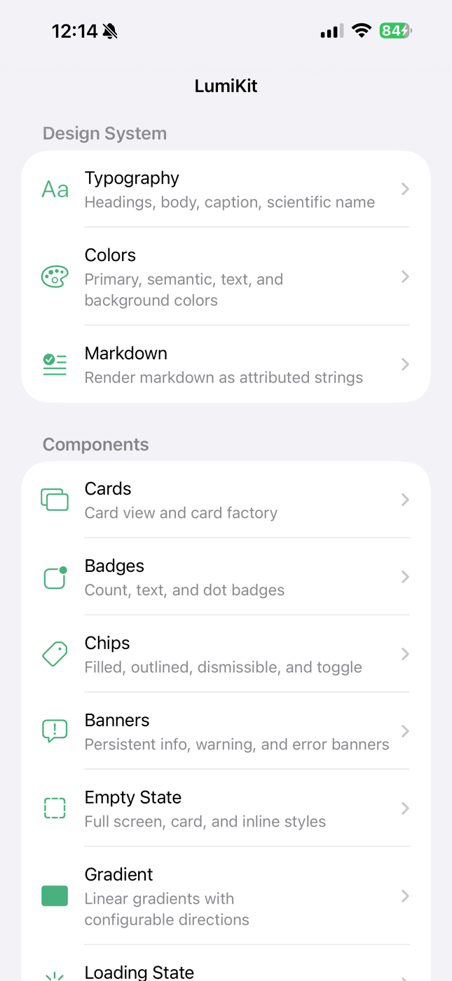 Design System & Components